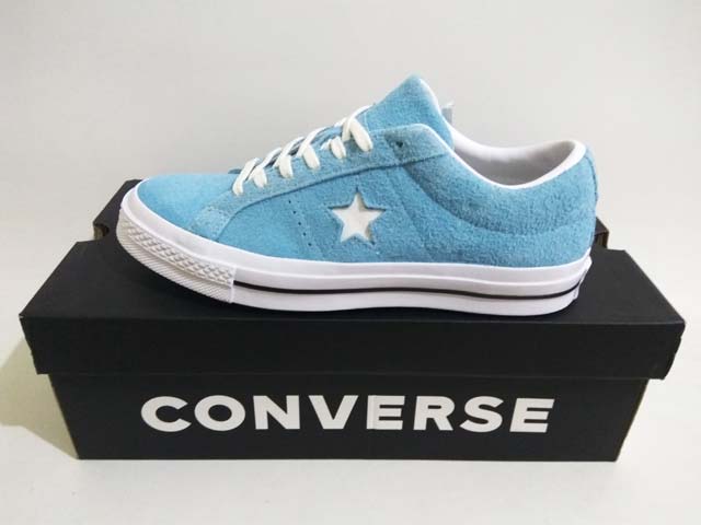 Sepatu Converse One Star Ox 161575C Shoreline Blue White Gudang